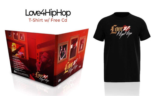 Love 4 HipHop T-Shirt w/ Disc